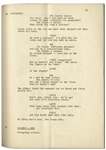Moe Howard's 32pp. Script Dated October 1939 for The 1940 Three Stooges Film ''You Nazty Spy!'' -- Very Good Condition